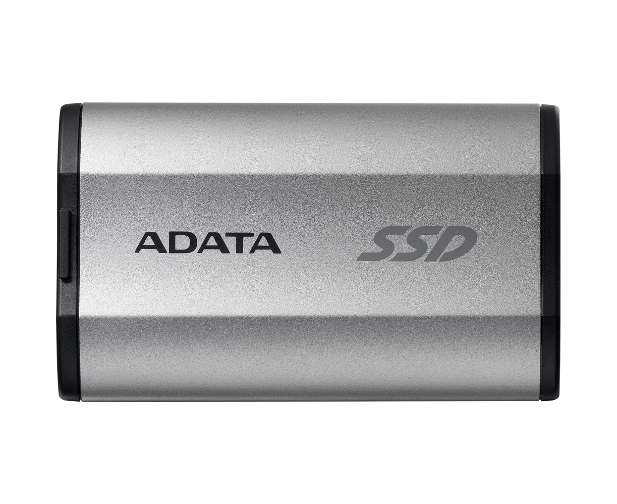 SSD A-DATA SD810 (SD810-4000 G-CSG) 4 TB, External, USB 3.2 Type-C, R/W -2000/2000 MB/s серый
