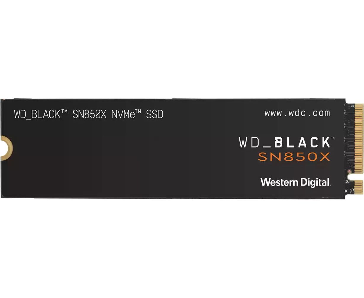 SSD WD Black SN850 X (WDS200 T2 X0 E) 2.0 TB, M.2(22x80mm), NV Me, PC Ie 4.0 x4, 3 D TLC