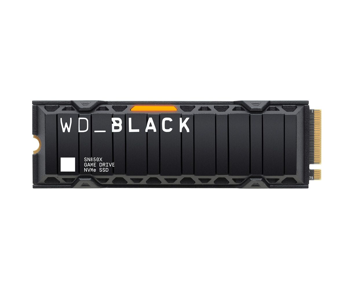 SSD WD Black SN850 X (WDS100 T2 XHE) 1.0 TB, M.2(22x80mm), NV Me, PC Ie 4.0 x4, 3 D TLC
