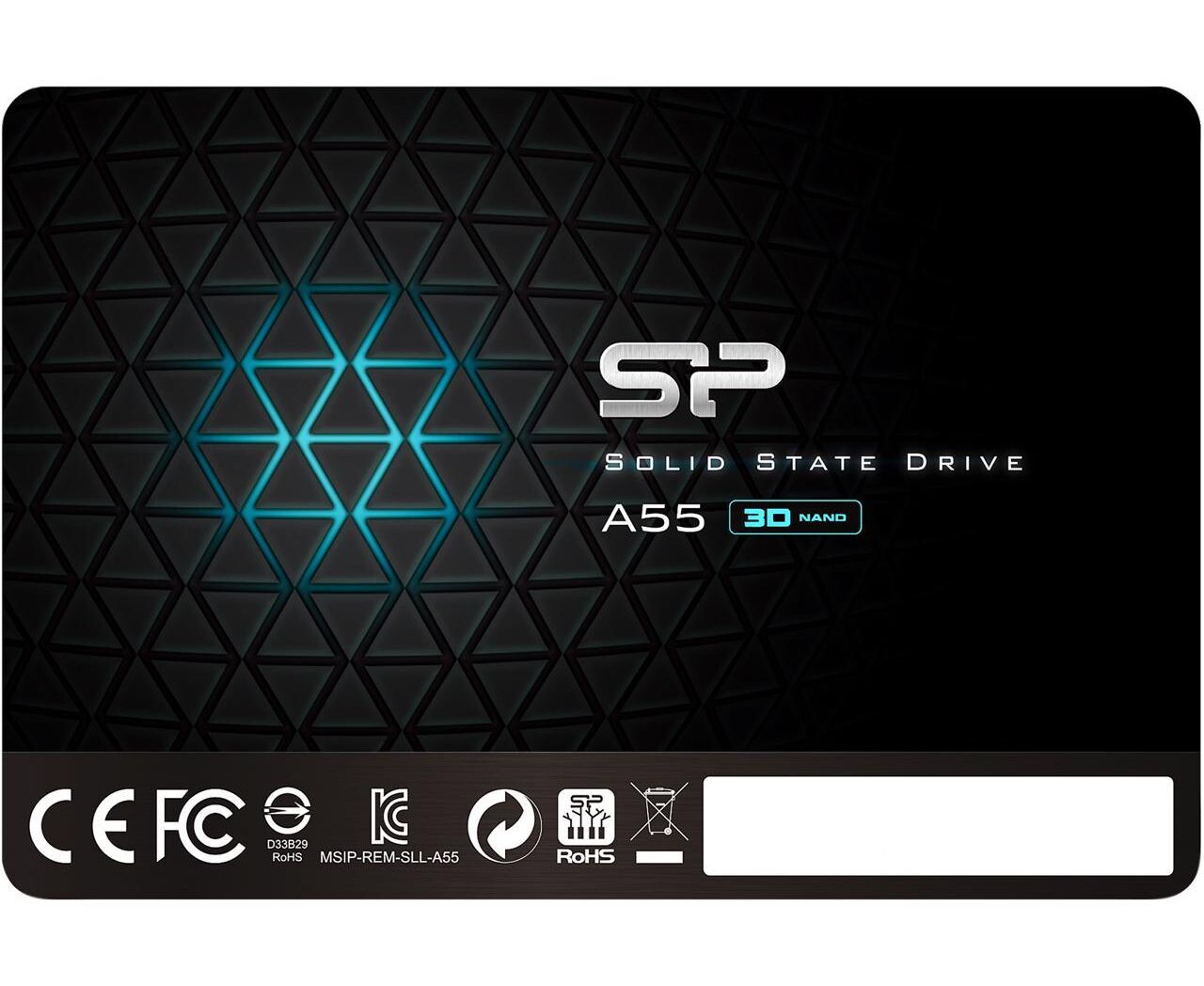 SSD Silicon Power A55 SP002 TBSS3 A55 S25, 2 TB 2.5", SATA III R/W - 500/450 MB/s TLC