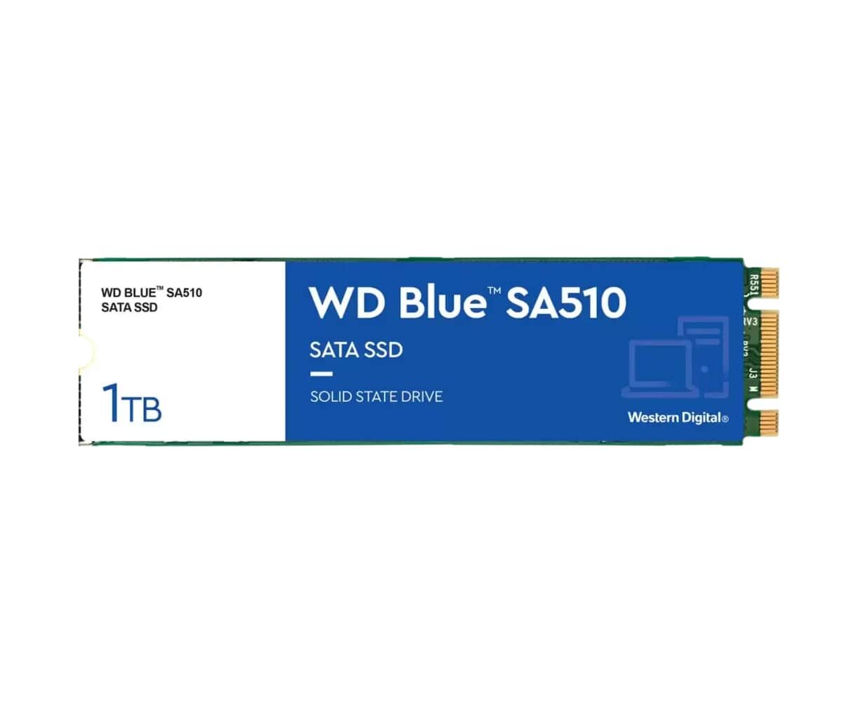 SSD WD Blue SA510 WDS100 T3 B0 B 1.0 TB, M.2(22x80mm)