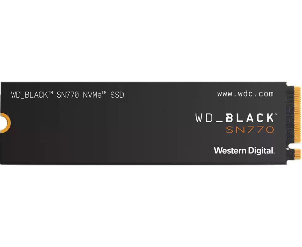 SSD WD Black SN770 WDS100 T3 X0 E NV Me, 1.0 TB, M.2(22x80mm)