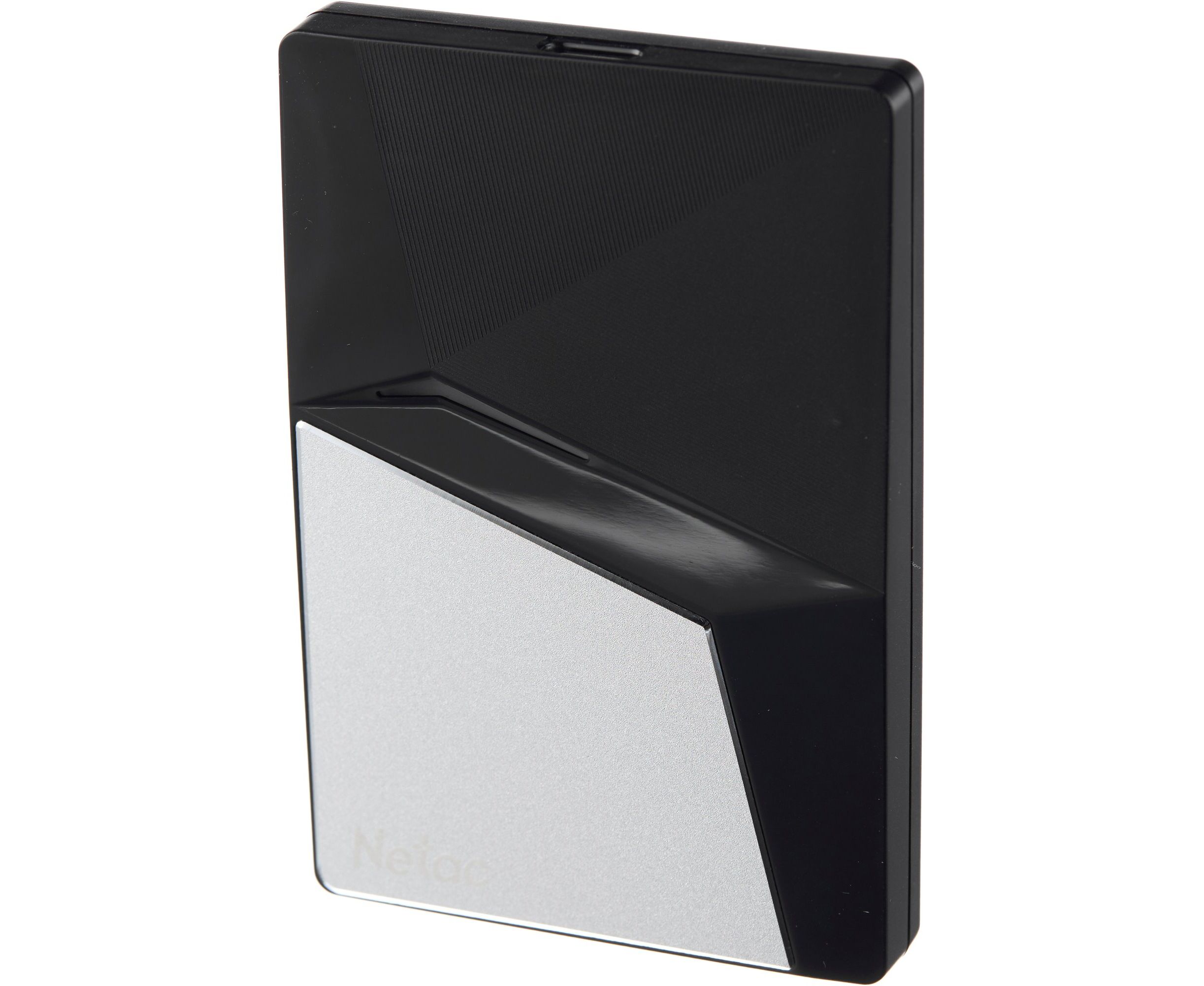 Внешний SSD Netac 240 GB Z7 S USB-C чёрный/серебро, USB 3.2