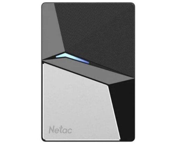 Внешний SSD Netac 960 GB Z7 S USB-C чёрный/серебро, USB 3.2