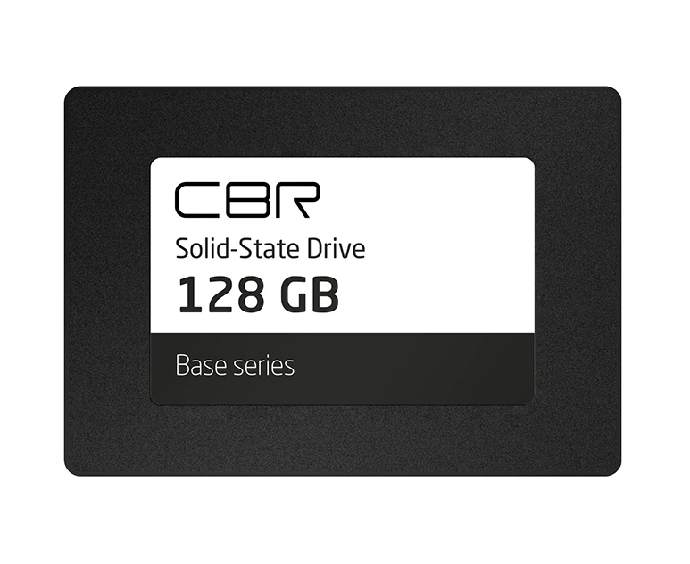 SSD CBR Base SSD-128 GB-2.5-BS24b, 128 GB, 2.5, SATA III 6 Gbit/s, 3 D TLC NAND, R/W speed up to 550/500 MB/s, TBW