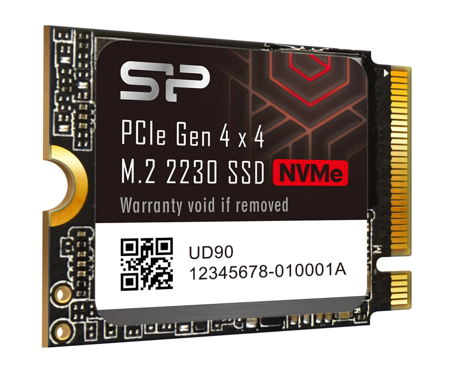 SSD Silicon Power M-Series UD90 (SP500 GBP44 UD9007) 500 ГБ, M.2 2230, PC Ie 4.0 x4, NV Me, M.2