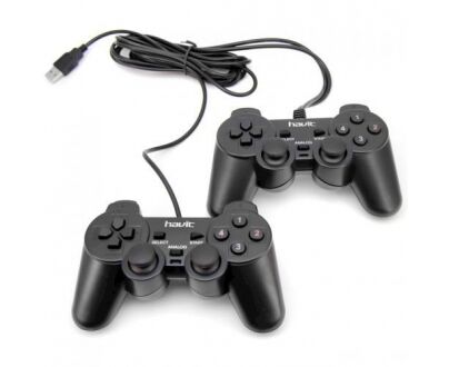 Двойной проводной геймпад HAVIT HV-G61 double USB