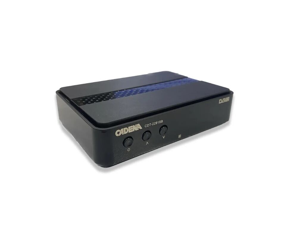 Ресивер DVB-T2 Cadena CDT-2291 SB черный