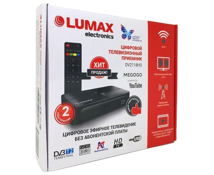 ТВ-тюнер LUMAX DV2118 HD