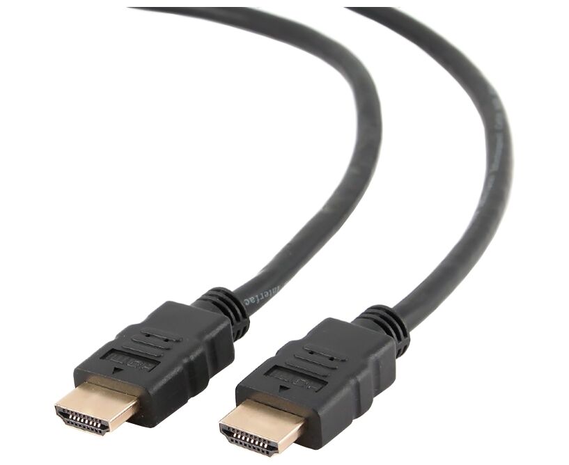 Кабель Gembird HDMI 1м, v1.4, 19 M/19 M, черный, позол.разъемы, экран(CC-HDMI4-1 M)