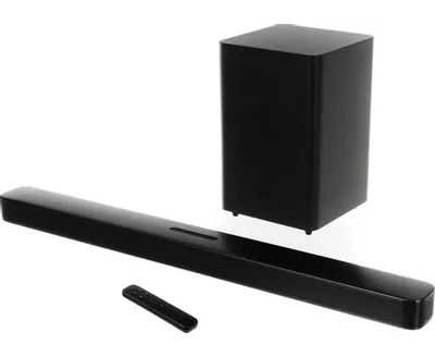 Саундбар JBL Deep Bass 2.1 (JBLBAR21 DBM2 BLKUK) 100 Вт+200 Вт черный