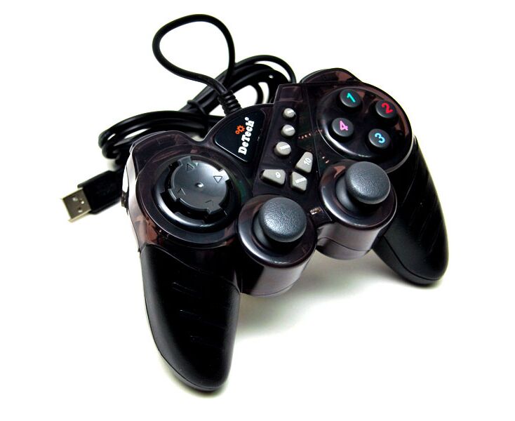 Геймпад De Tech NS 3124 черный матовый