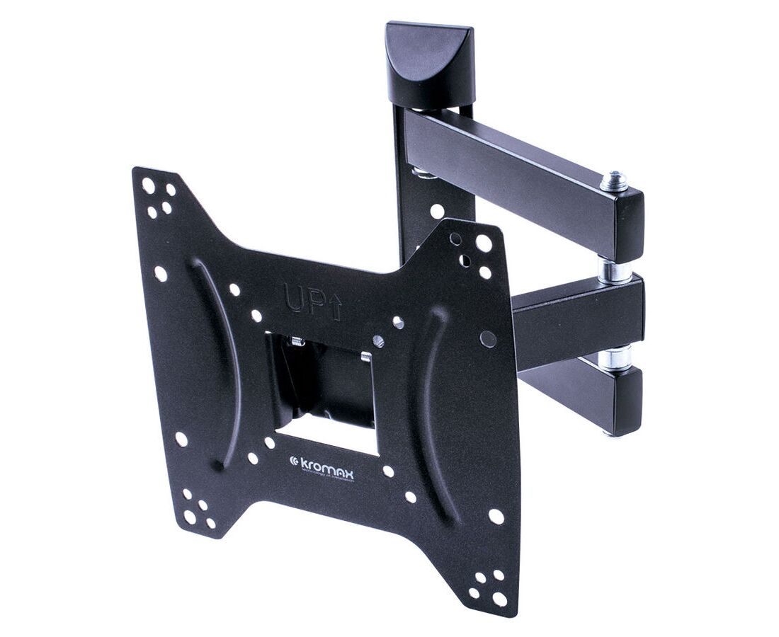 15"-48" Кронштейн Kromax DIX-22 черный" макс.35кг поворотно-выдвижной и наклонный
