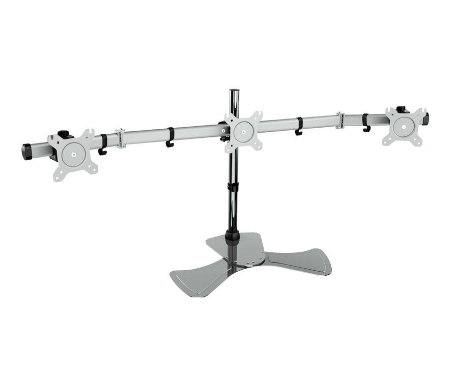 Кронштейн для мониторов Cactus CS-VM-MP330 S-AL серебристый 15"-24" макс.8кг настольный наклон