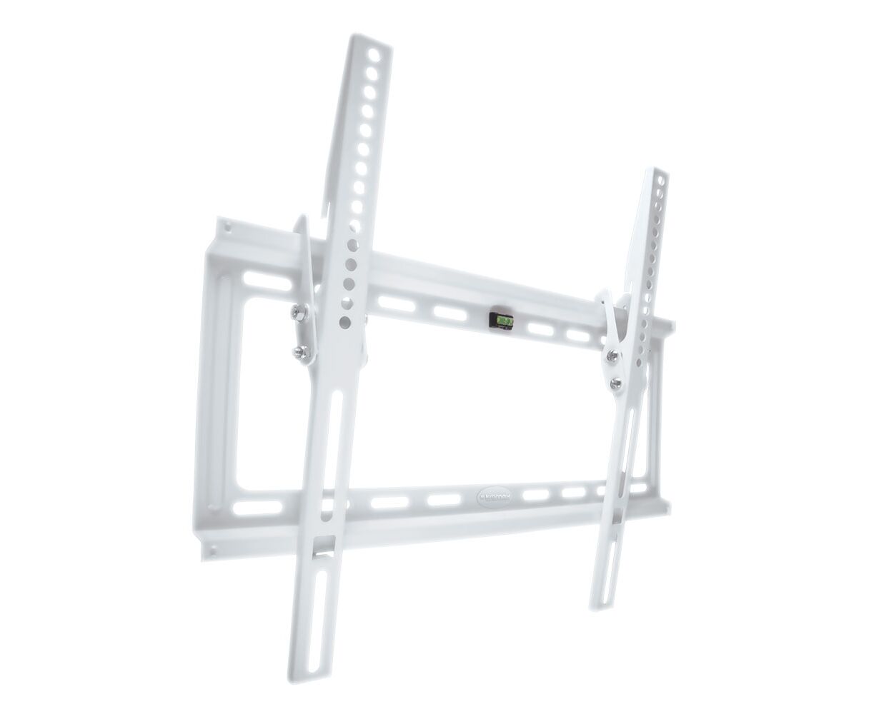 22"-65" Кронштейн Kromax IDEAL-4w белый, max 50 кг, 1 ст св., нак. 0°-10°, от ст. 23 мм, max VESA 400x400 мм.