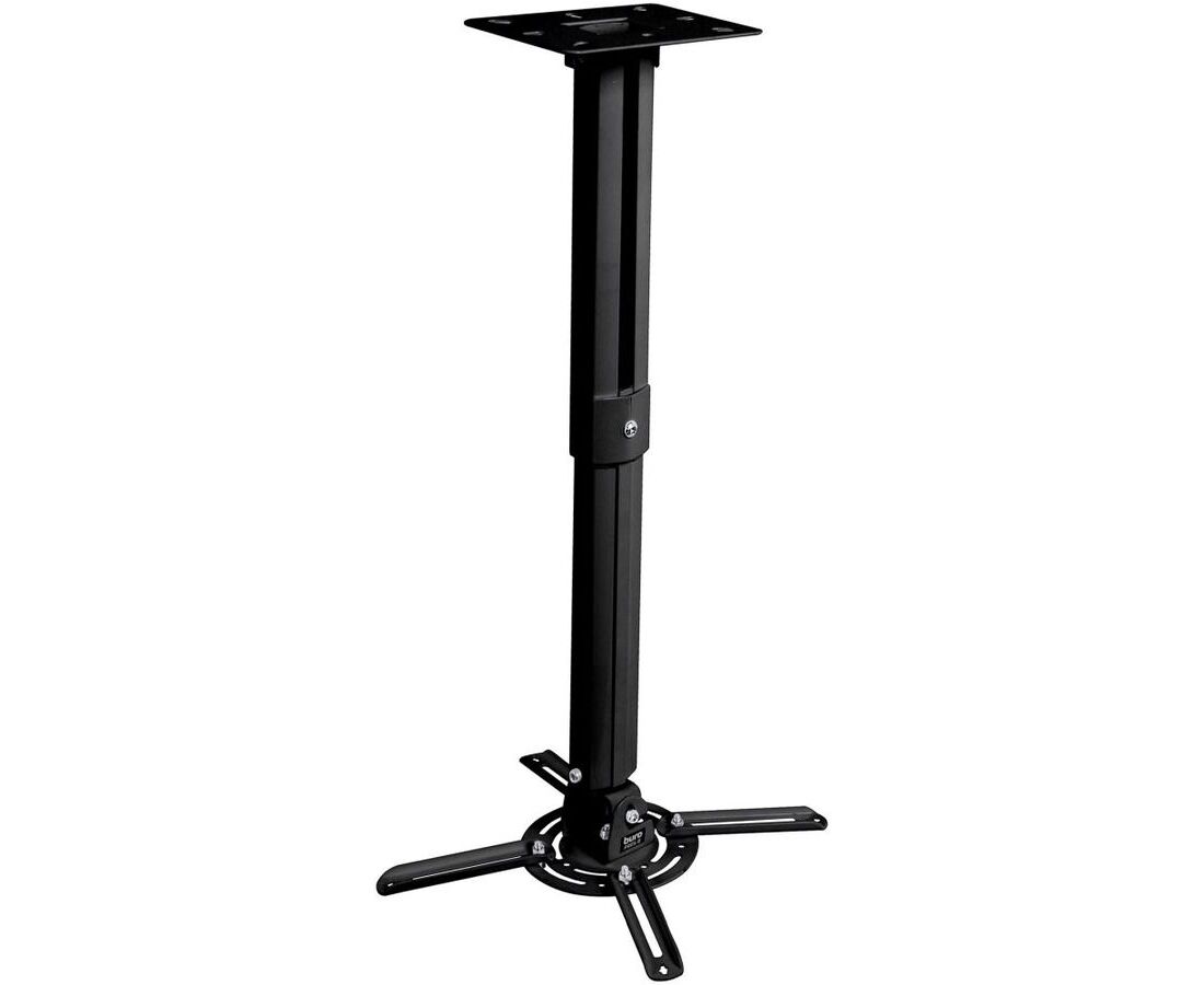 Кронштейн для проектора Buro PR05-B черный макс.13.6кг потолочный поворот и наклон