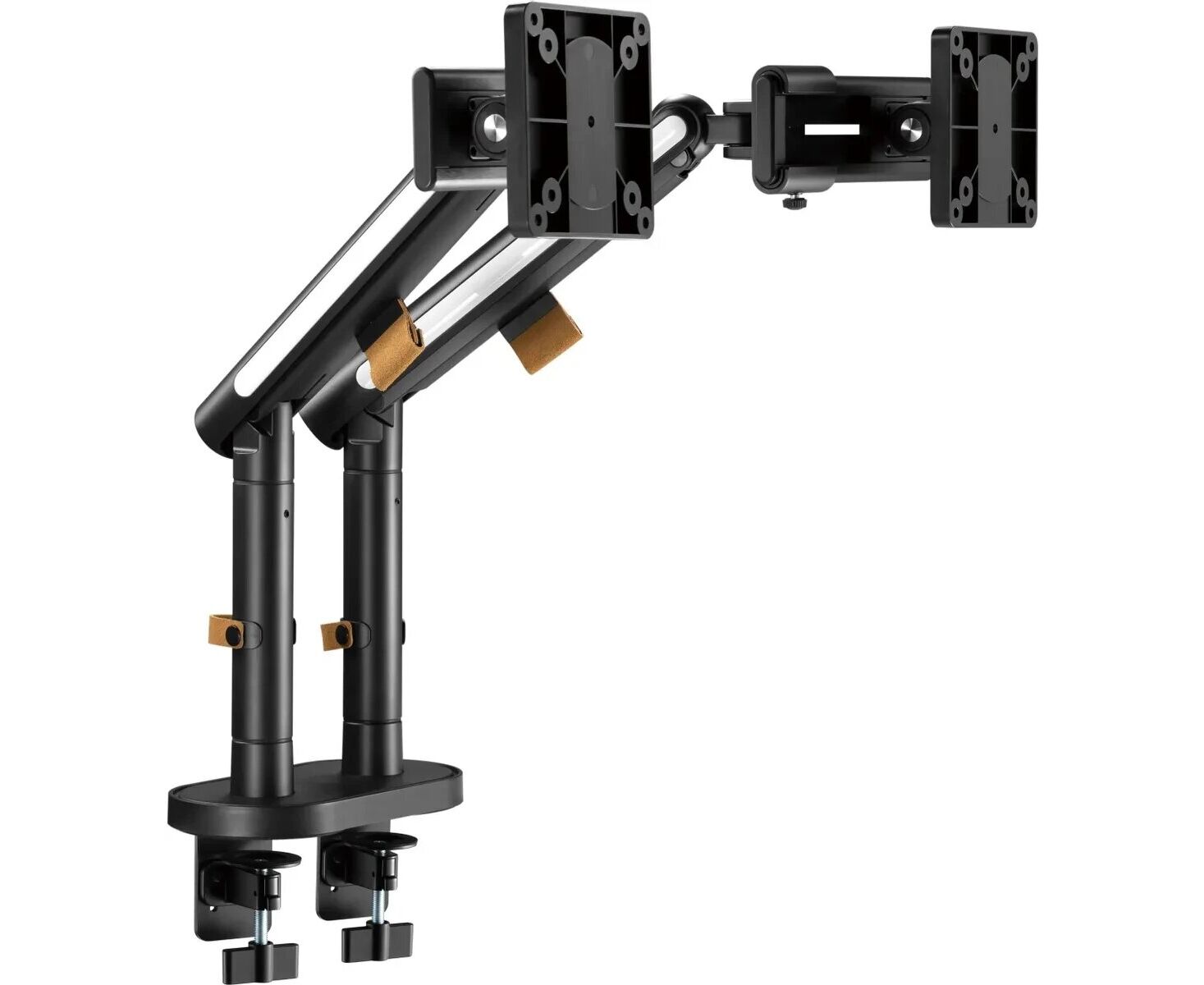 Кронштейн для мониторов Ultramounts UM727 B черный 17"-32" макс.9кг крепление к столешнице поворот и наклон