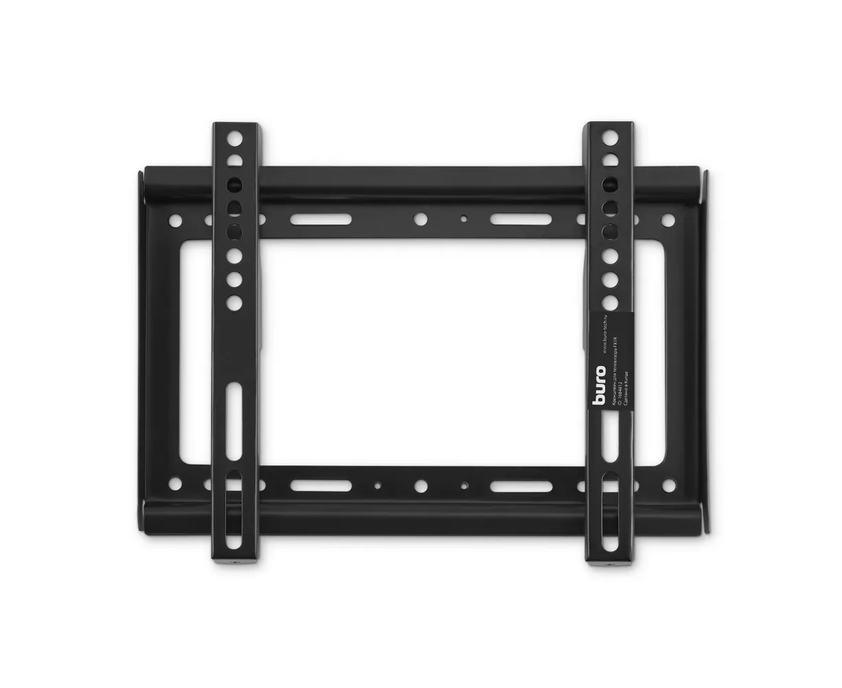 15"-48" Кронштейн Buro FX1 S черный макс.25кг настенный фиксированный
