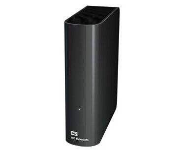 Внешний жёсткий диск WD Elements Desktop WDBWLG0100 HBK-EESN 10 ТБ 3,5" 5400 RPM USB 3.0 (G4 C)