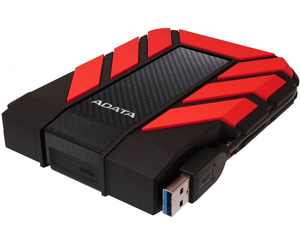 Жесткий диск A-Data USB 3.0 2 Tb AHD710 P-2 TU31-CRD HD710 Pro Dash Drive Durable 2.5" черный/красный