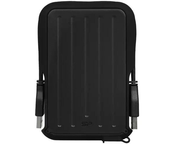 Внешний HDD Silicon Power Armor A66 SP020 TBPHD66 SS3 K 2 TB, 2.5", USB 3.2, Черный