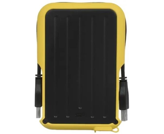 Внешний HDD Silicon Power Armor A66 SP010 TBPHD66 SS3 Y 1 TB, 2.5", USB 3.2, Желтый