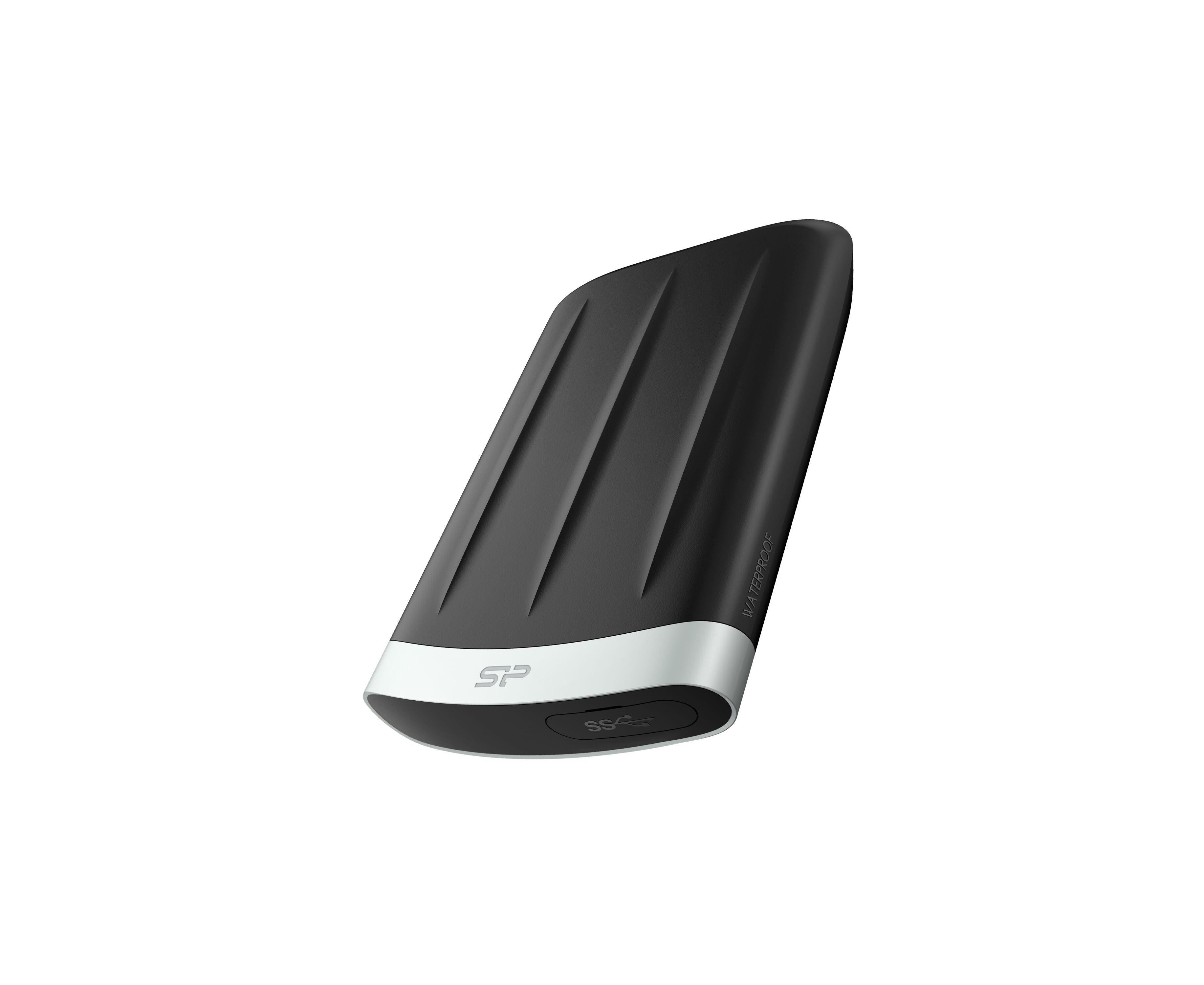 Внешний HDD Silicon Power Armor A65 B SP010 TBPHD65 BS3 G 1 TB, 2.5", USB 3.2, Черный/Серый