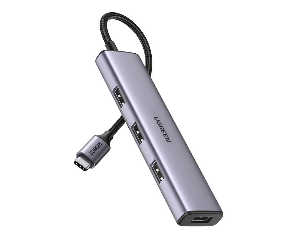 USB Hub Ugreen CM473 (20841) серый