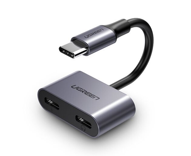 Разветвитель UGREEN CM232 60165 USB-C One-Two Converter