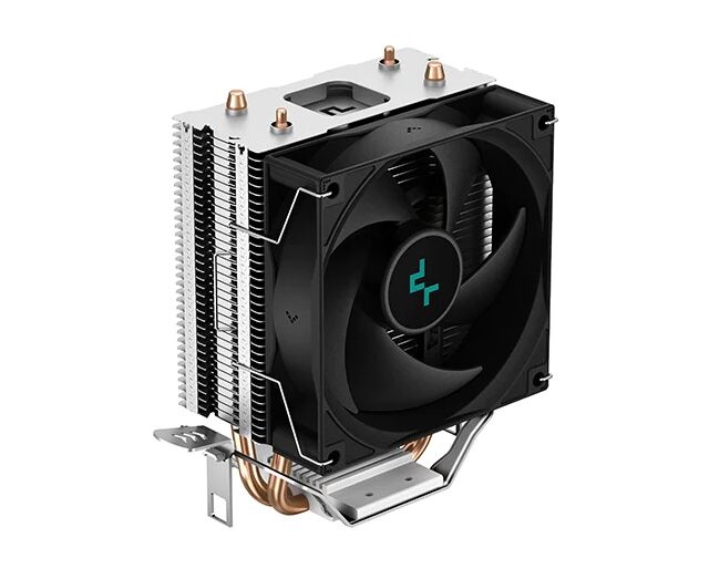 Кулер DEEPCOOL AG200 LGA1700/1200/115 X/AM5/AM4 (36шт/кор, TDP 100 W, PWM, Fan 92mm, 2 тепл.трубки прямого контакта) RET
