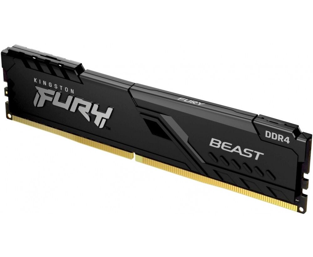 ОЗУ Kingston DRAM 32 GB 3200 M Hz DDR4 CL16 DIMM Fury Beast Black KF432 C16 BB/32