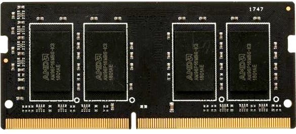Память DDR4 8 Gb 2666 M Hz AMD R748 G2606 S2 S-UO OEM PC4-21300 CL16 SO-DIMM 260-pin 1.2 В