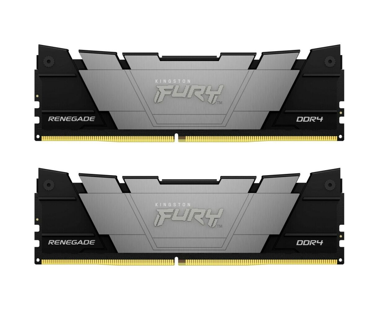 ОЗУ Kingston Fury Renegade Black KF446 C19 RB2 K2/16 16 GB 4600 M Hz DDR4 CL19 DIMM (Kit of 2)