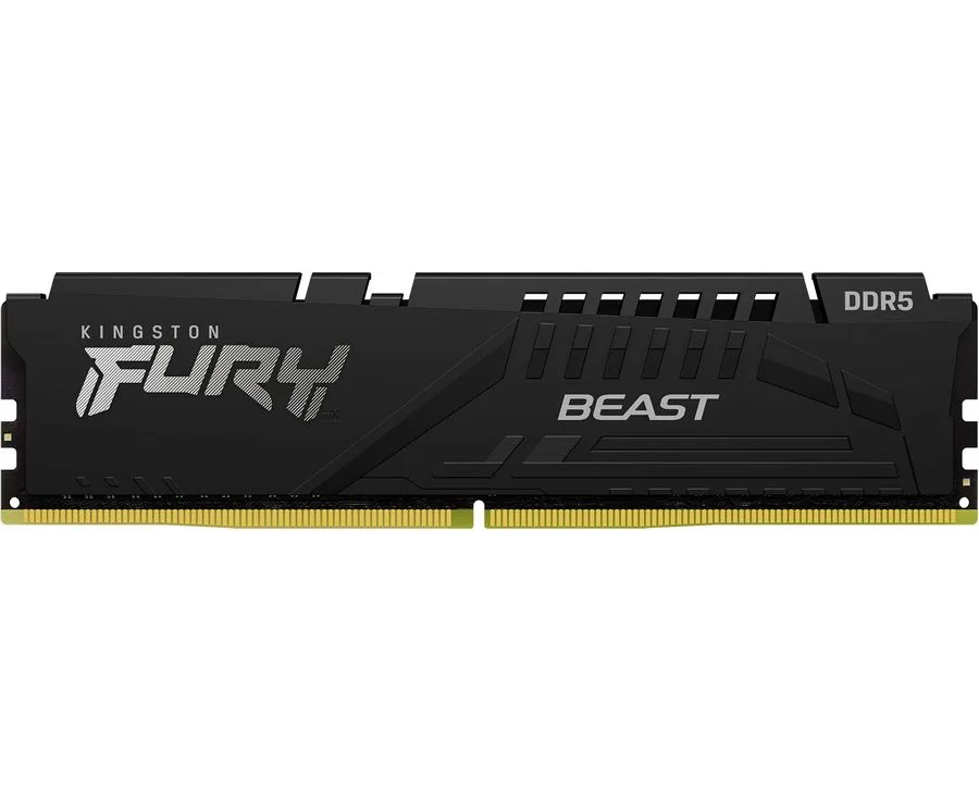 ОЗУ Kingston FURY Beast Black (KF556 C40 BB-32) 32 GB U-DIMM DDR5 , 5600 МГц, CL40,