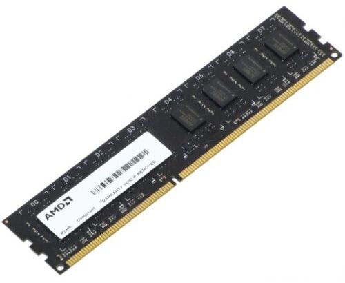 ОЗУ AMD R3 (R334 G1339 U1 S-U) DDR3 4 Gb 1333 M Hz Value RTL PC3-10600 CL9 DIMM 240-pin 1.5 В