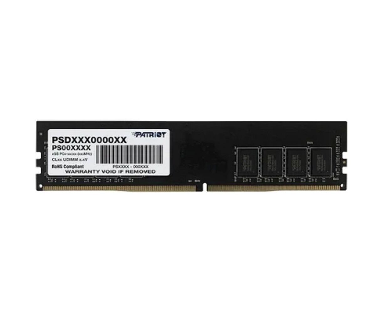 ОЗУ PATRIOT Signature Line PSD48 G32002 DDR4 8 Гб Module capacity 8 Гб Количество 1 3200 МГц Множитель частоты шины 22 1.2 В