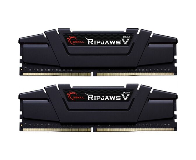 ОЗУ G.SKILL RIPJAWS V F4-3600 C16 D-16 GVKC 16 GB (2x8 GB kit) 3600 M Hz CL16 1.35 V / F4-3600 C16 D-16 GVKC / CLASSIC Black