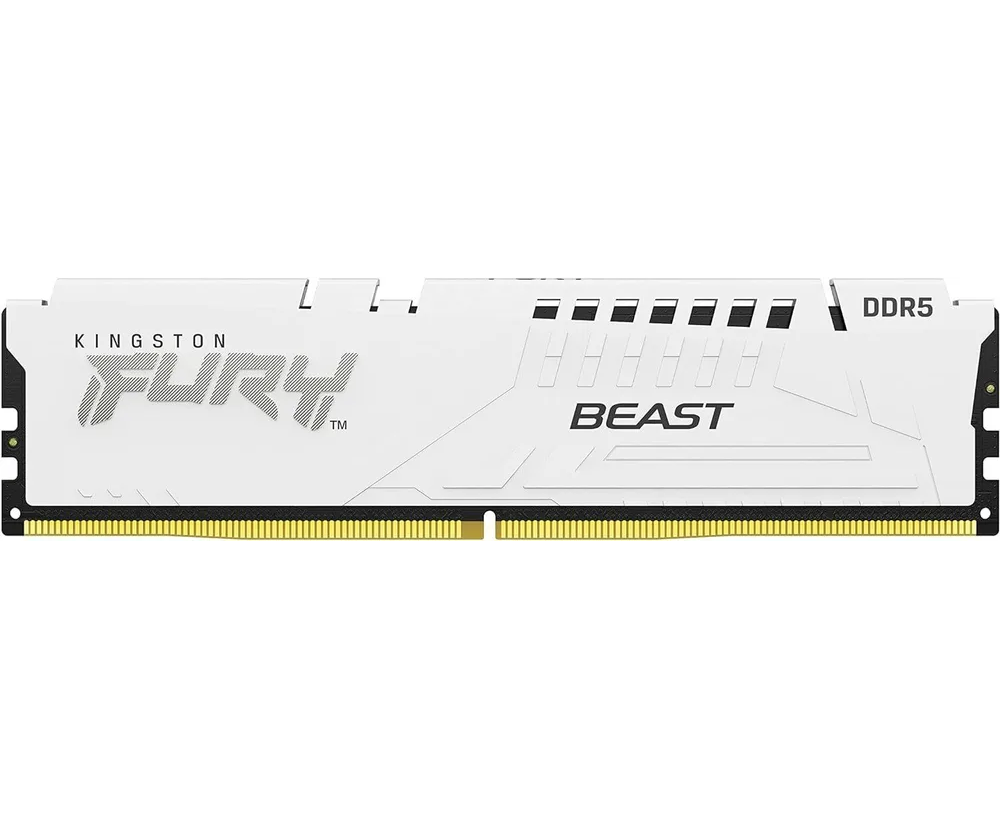 ОЗУ Kingston Fury Beast KF552 C40 BW-16 DDR5 16 GB 5200 M Hz RTL Gaming PC5-41600 CL40 DIMM 288-pin 1.25 В single rank с радиатором Ret
