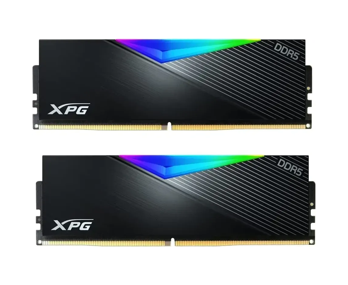 ОЗУ ADATA XPG Lancer RGB AX5 U6400 C3232 G-DCLARBK 64 GB DDR5 6400 DIMM 2*32, CL32, 1.4 V