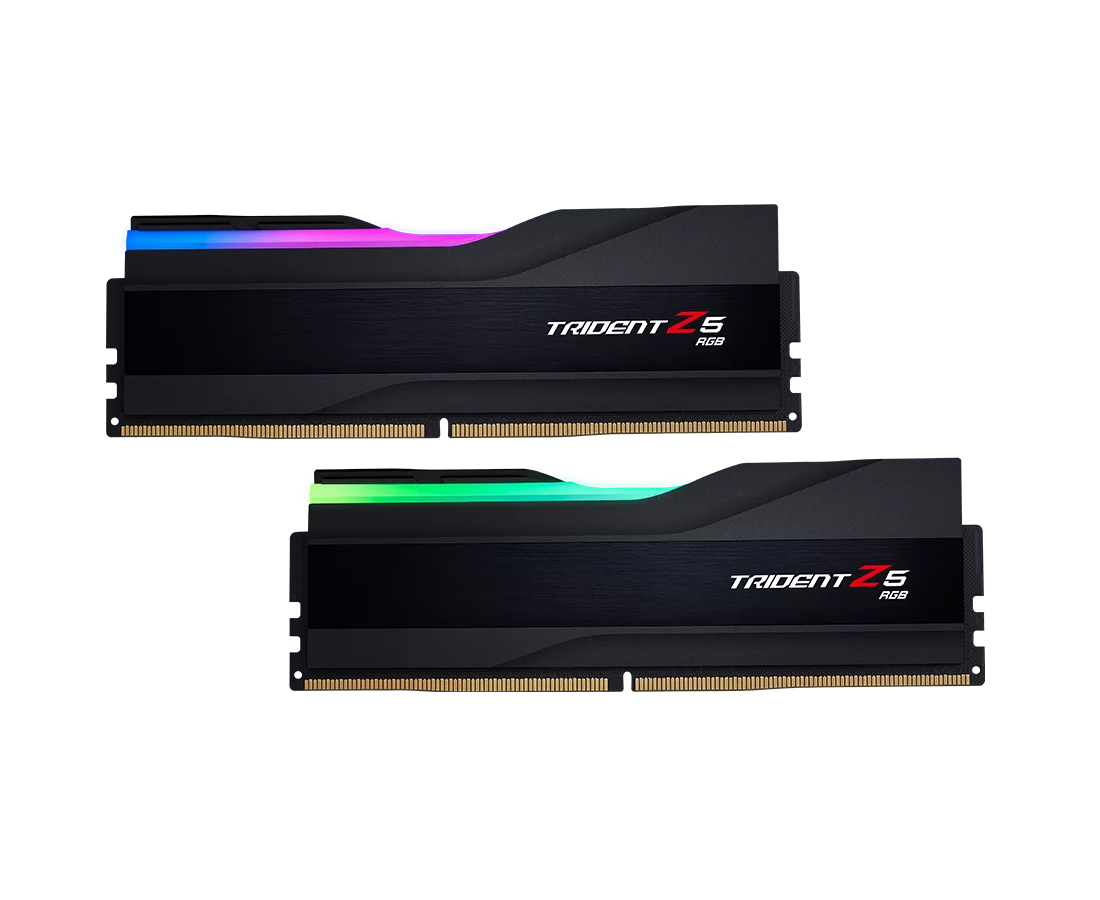 ОЗУ G.SKILL Trident Z5 RGB 64 GB (F5-6000 J2836 G32 GX2-TZ5 RK) (2x32 GB) DDR5 6000 M Hz CL28 (28-36-36-96) 1.40 V / Black