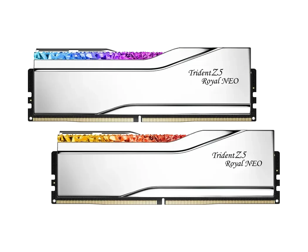 ОЗУ G.SKILL Trident Z5 Royal Neo RGB 64 GB (F5-6000 J3036 G32 GX2-TR5 NS) (2x32 GB) DDR5 6000 M Hz CL30 (30-36-36-96) 1.40 V