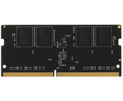 ОЗУ QUMO (QUM4 S-8 G3200 C22) SO-DIMM DDR-4 8 GB 3200 M Hz PC-25600 512x8 CL22 Dual Rank Retail