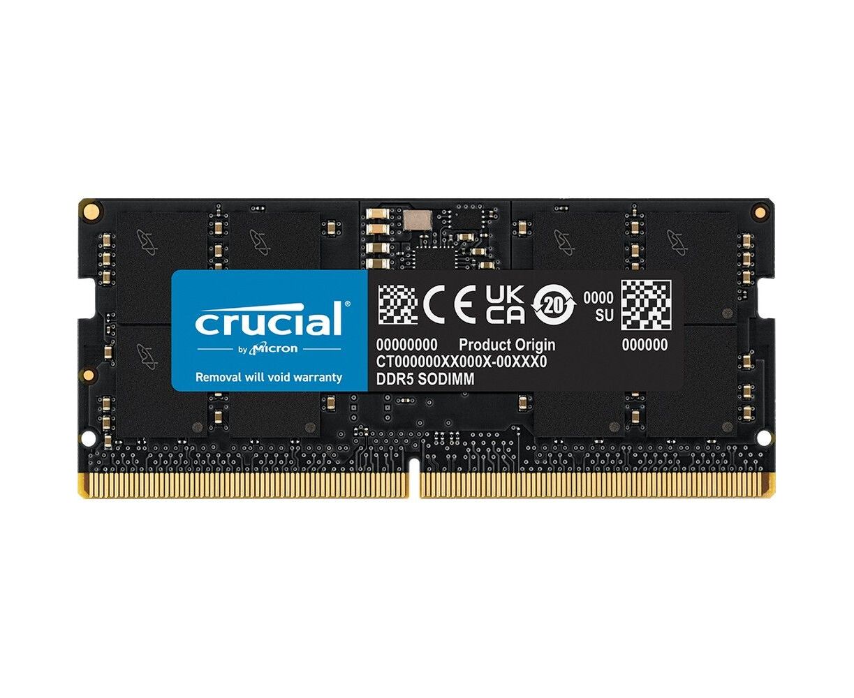 ОЗУ Crucial CT16 G56 C46 S5 T 16 GB DDR5 5600 SO DIMM Classic Non-ECC, CL46, 1.1 V, RTL