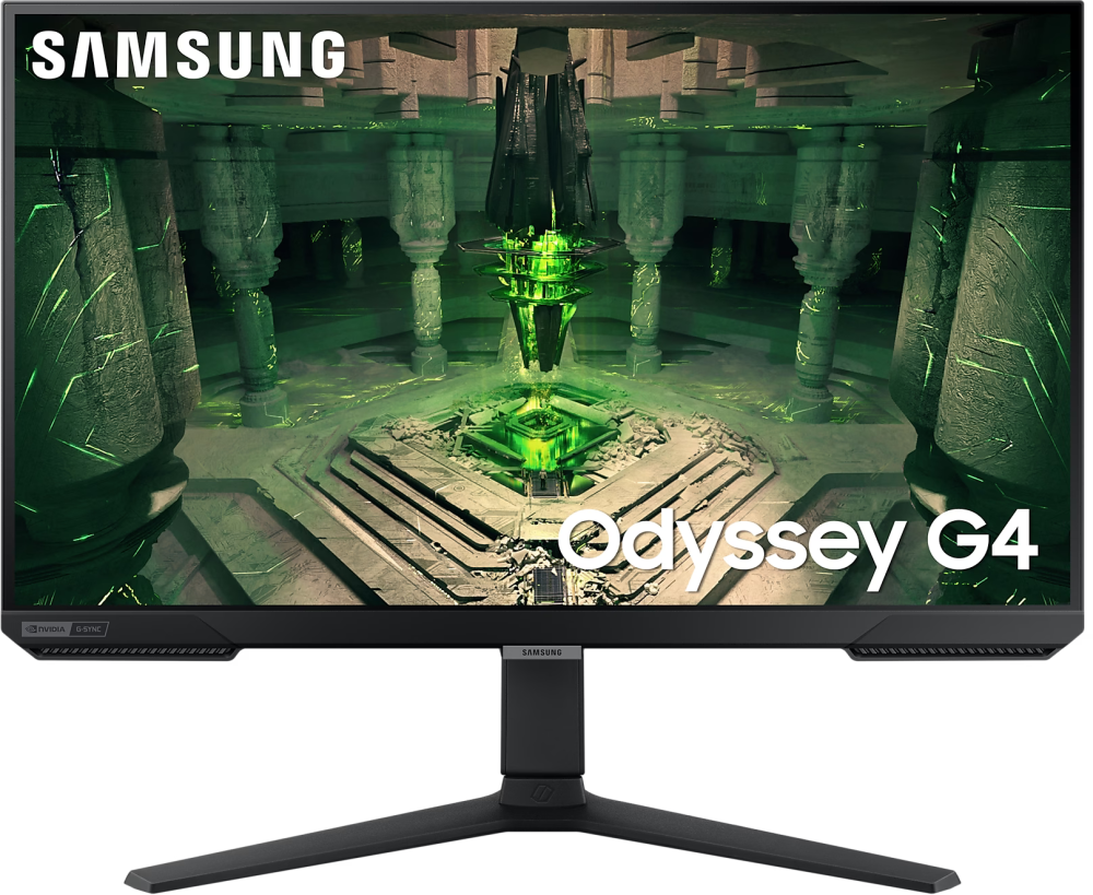 Монитор Samsung 27" S27 BG400 EI Odyssey G4 Black (IPS, 1920x1080, HDMI+HDMI+DP, 1 ms, 178°/178°, 400 cd/m, 1000:1, 240 Hz, Pivot)