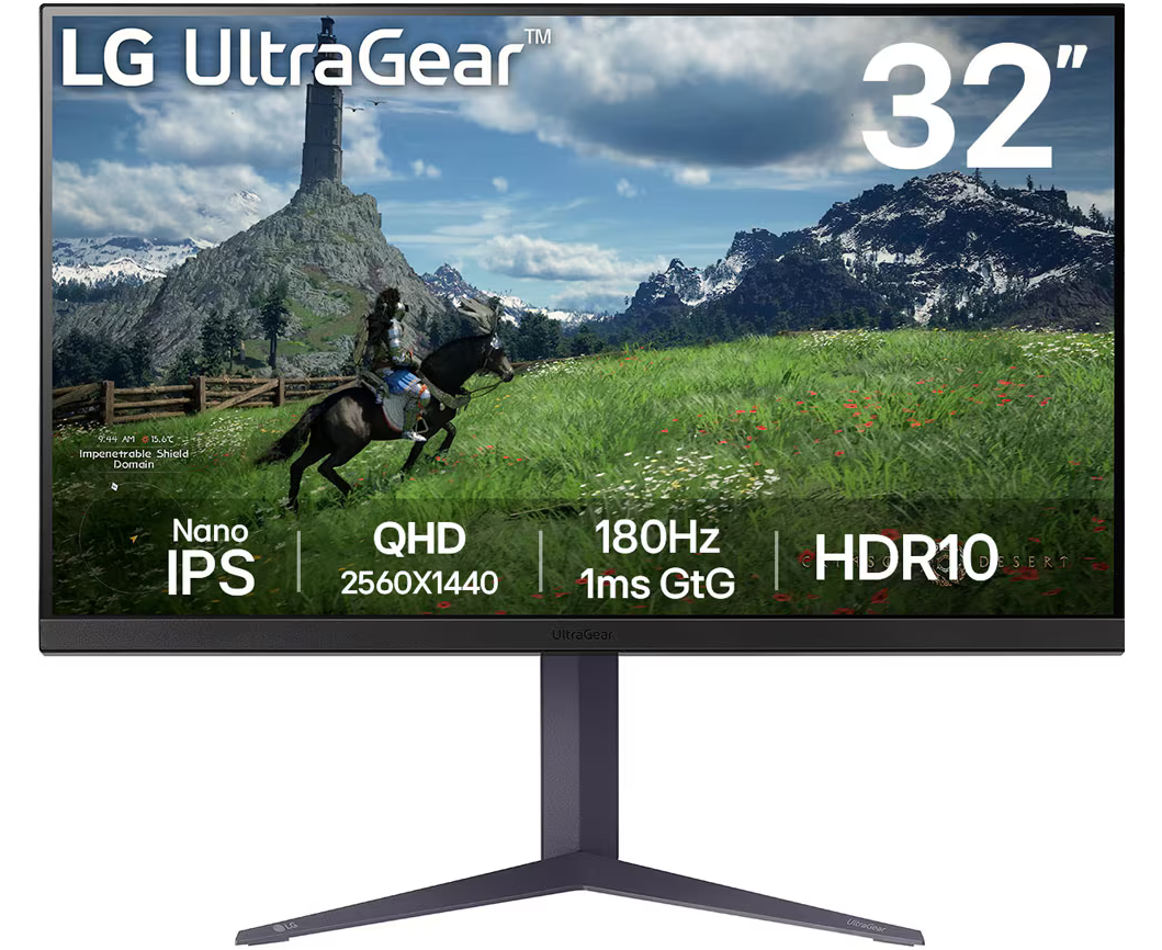 Монитор LG 32 GS85 Q-B черный