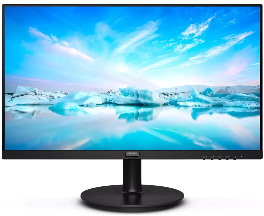 Монитор PHILIPS 27" 271 V8 LAB (00/01) Black (VA, 1920x1080, D-Sub+HDMI, 4 ms, 178°/178°, 250 cd/m, 4000:1, 100 Hz, MM)