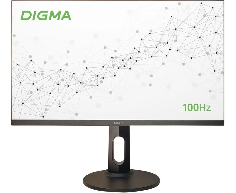 Монитор Digma Progress 27 P605 F черный IPS LED 16:9 HDMI M/M матовая HAS Piv 300cd 178гр/178гр 1920x1080 75 Hz G-Sync Free Sync DP FHD 6.05кг