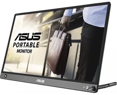 Монитор 15.6" ASUS MB16 AHP Black (90 LM04 T0-B01170) IPS, LED, Wide, 1920x1080, 5ms, 178°/178°, 220 cd/m, 100,000,000:1, +НDMI, +MM, +USB,