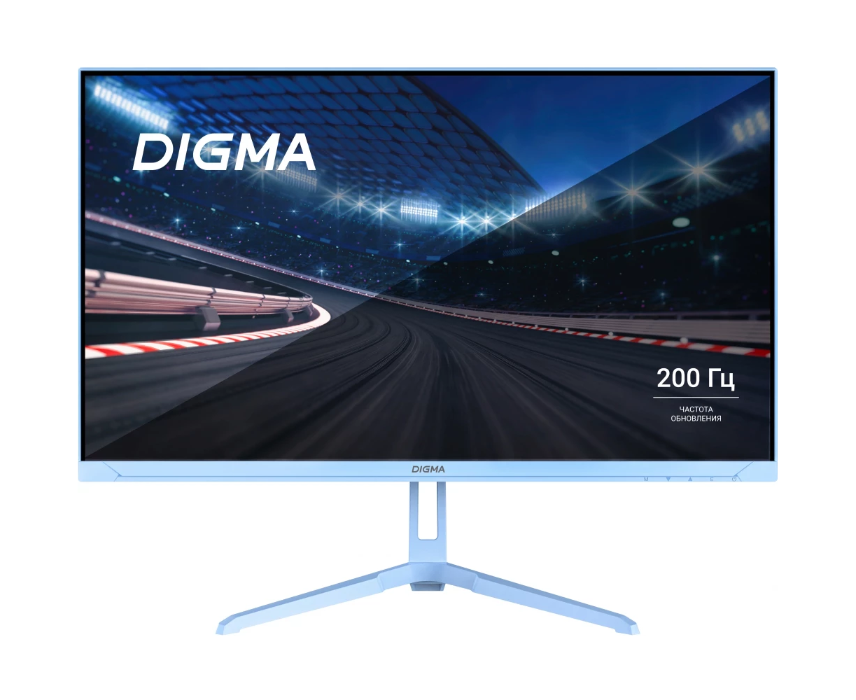Монитор Digma Overdrive 24 P410 F (DM24 SG03) голубой
