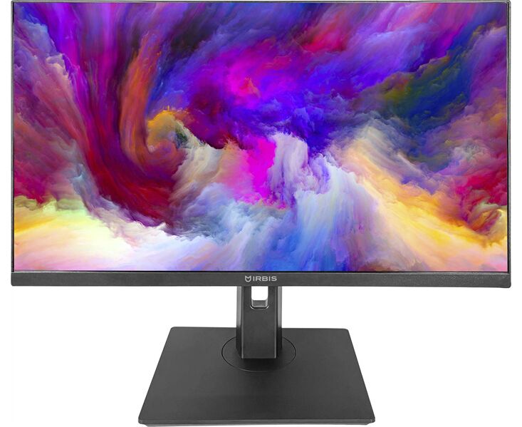 Монитор IRBIS Smartview 24 (ISM24 FIDW) 23.8'' LED Monitor 1920x1080, 16:9, IPS, 250 cd/m2, 1000:1, 3ms, 178°/178°, VGA, HDMI, DP, USB, P Jack, 75 Hz